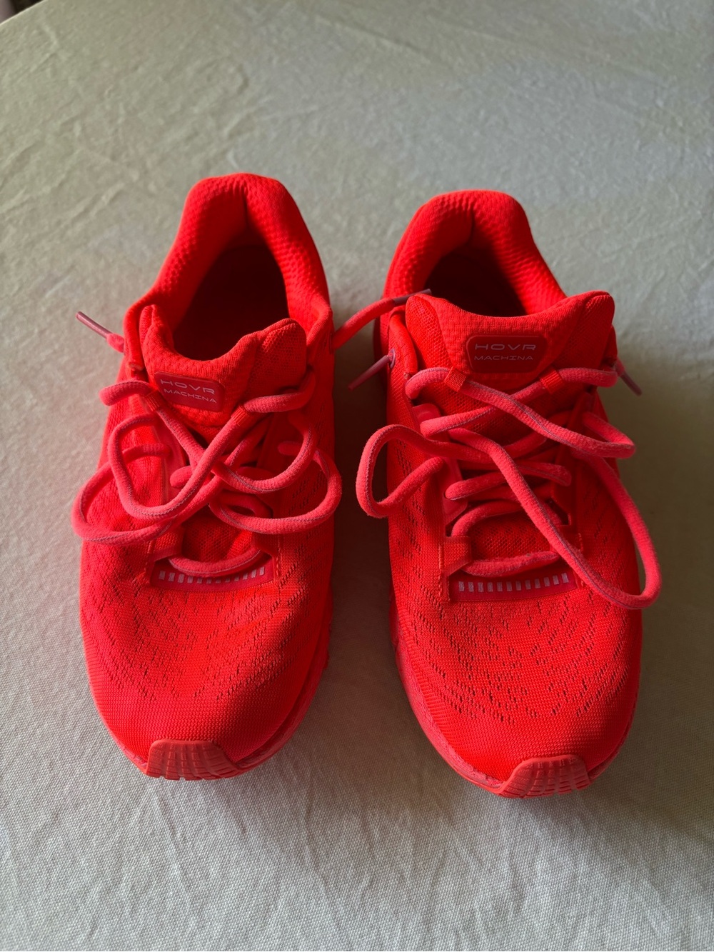 Under Armour Kids Bright Red Athletic Sneakers